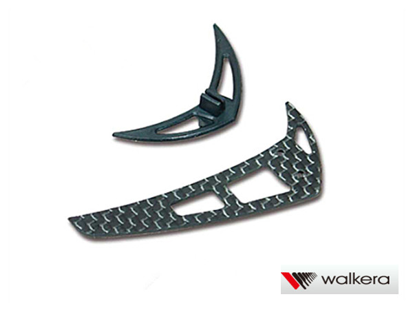 ORI RC ワルケラ walkera NEW V120D02S用 スタビライザーフィン セット (HM-V120D02S-Z-17)｜ラジコンヘリ関連商品 walkera パーツ