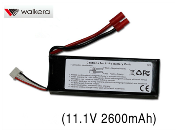 ORI RC ワルケラ walkera V450D03用 リポバッテリー (11.1ｖ2600ｍAｈ) (HM-V450D03-Z-26)｜ラジコンヘリ関連商品 walkera パーツ