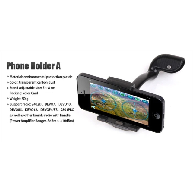 Walkera スマートフォンホルダー A (Devo 2.4GHz 送信機用) (wk-p