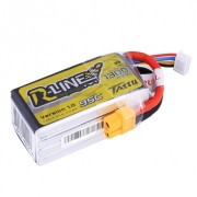 TATTU製 14.8V 1300mAh 95C 4S 高性能 バッテリー  ワルケラ F210 F2103D Furious215 など対応　 (ta-95c-1300-4s1p-xt60)｜ラジコンヘリ関連商品 ドローン