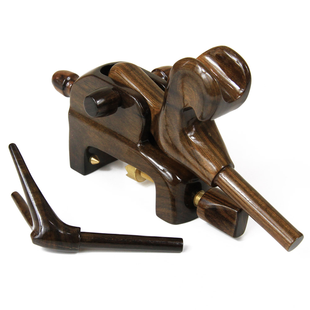 後部ダイヤル角度調整式大砲ラクダ黒檀万力 大型 (50275-l) 