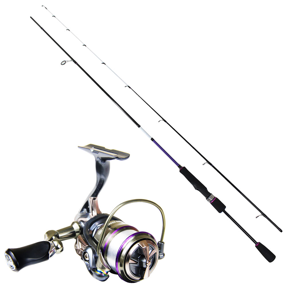 おり釣具 アジング メバリング 入門 フライデー3 ライトゲーム ロッド＆リール セット (ajimebaruset-41)