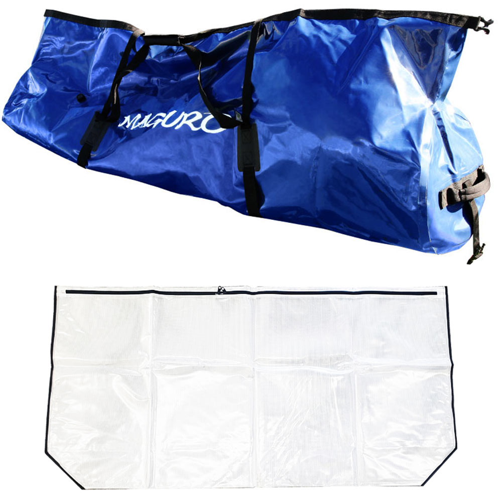 おり釣具 オリジナル鮪(マグロ)バッグ 150L ＆ 防水万能大物インナーバッグ 2点セット (bagset-01)