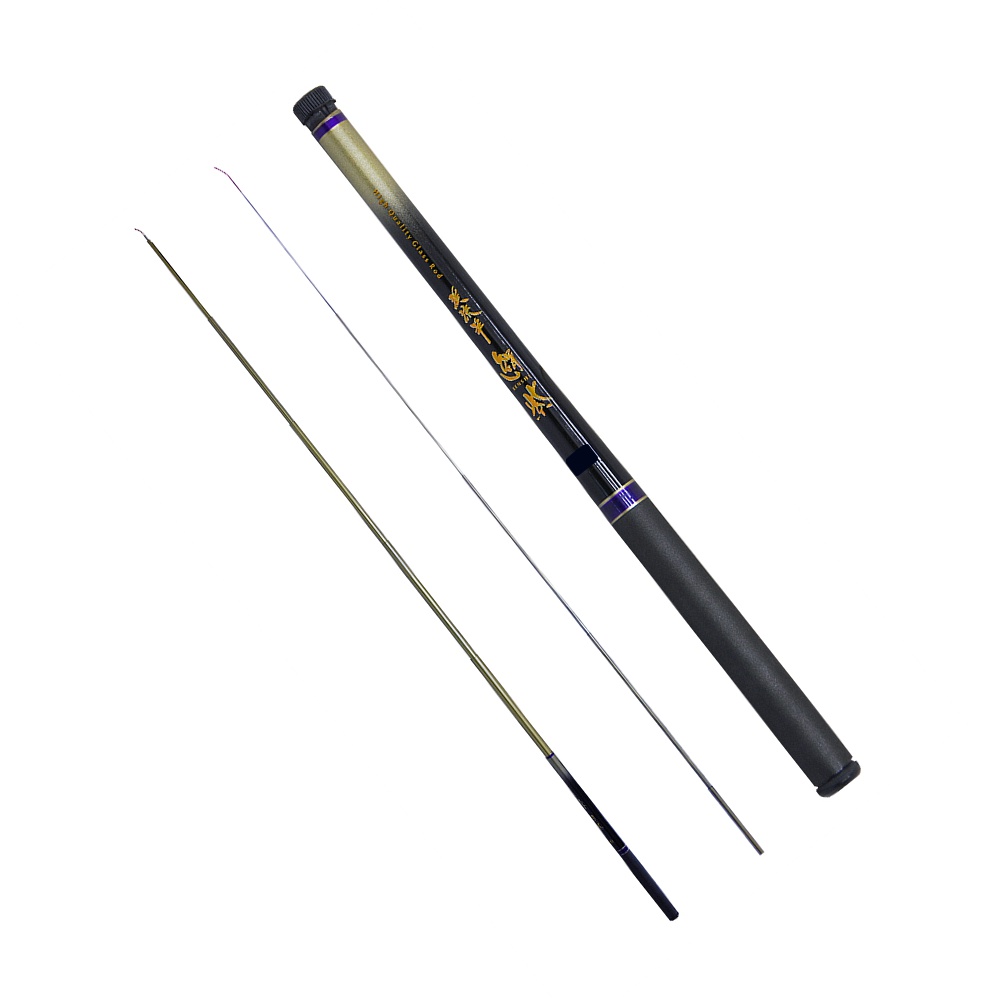 ベイシック 振出渓流竿 絹紫 360(仕舞 55cm)(basic-033169) | 渓流万能竿 絹紫 小継グラス竿入門 池海対応渓流竿 袋入り渓流ロッド 小継式渓流竿