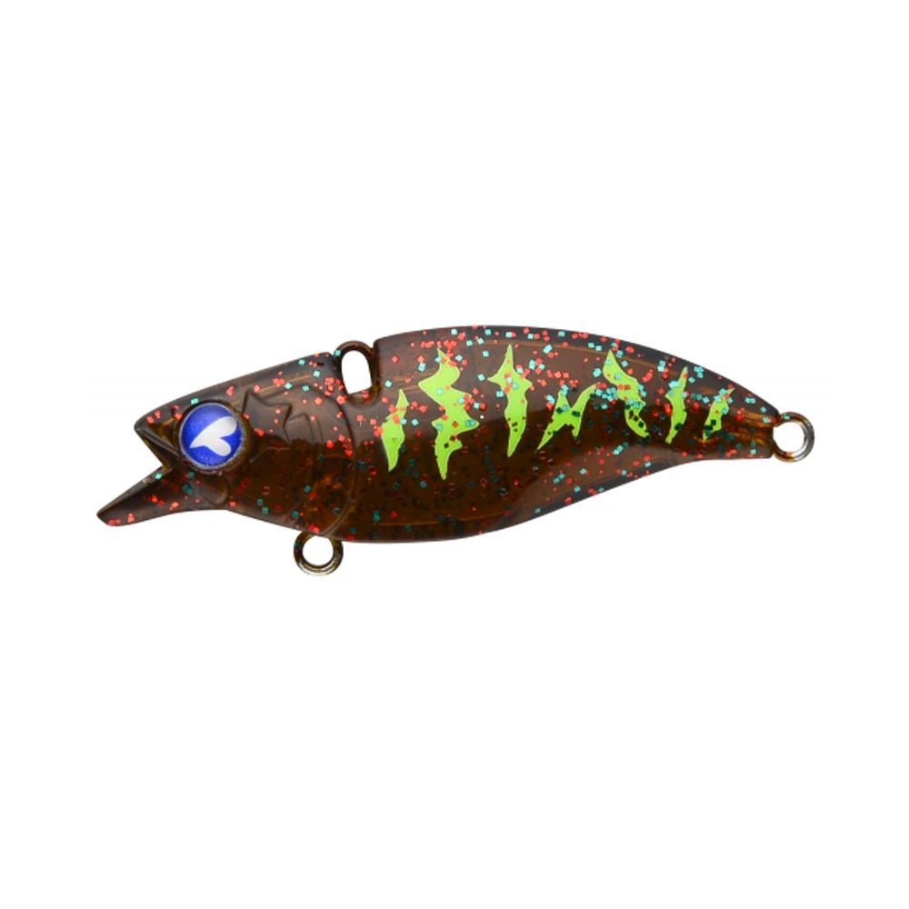 ブルーブルー ナレージ50 #08 甲殻スモークタイガー(blue-510783)[M便 1/10] | バイブレーション シーバス ブルーブルー鉄板バイブ リバーチヌ