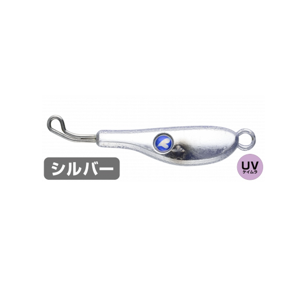 ブルーブルーTGストライク 45g #02 ケイムラダイヤモンド(blue-516168)[M便 1/20]|青物 サワラ シーバス ブレードジギング メタルジグ タングステン 45g