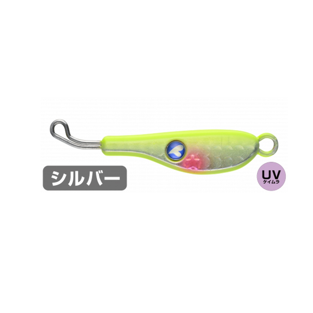ブルーブルーTGストライク 45g #06 バリチャートUV(blue-516205)[M便 1/20]|青物 サワラ シーバス ブレードジギング メタルジグ タングステン 45g
