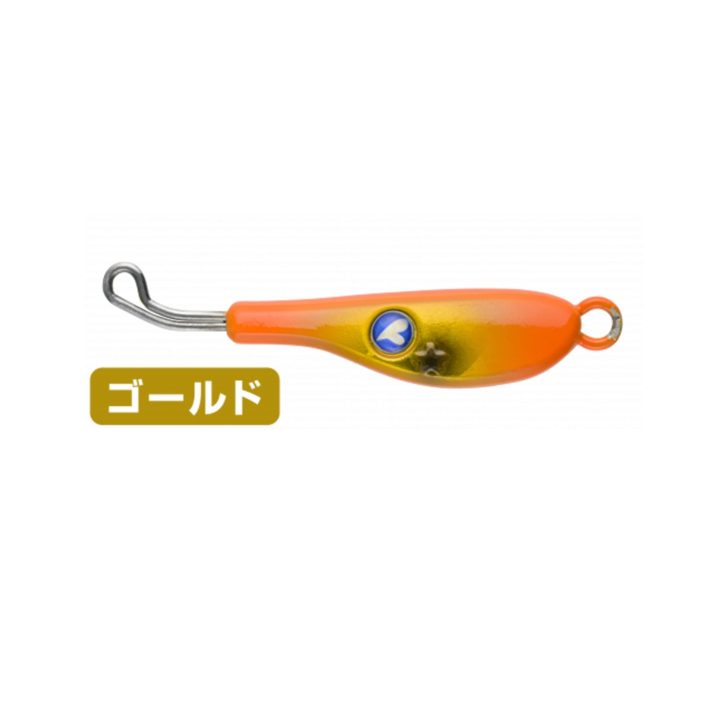 ブルーブルーTGストライク 45g #08 パッションオレンジ(blue-516229)[M便 1/20]|青物 サワラ シーバス ブレードジギング メタルジグ タングステン 45g