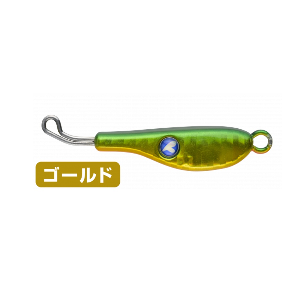 ブルーブルーTGストライク 45g #09 グリーンゴールド(blue-516236)[M便 1/20]|青物 サワラ シーバス ブレードジギング メタルジグ タングステン 45g