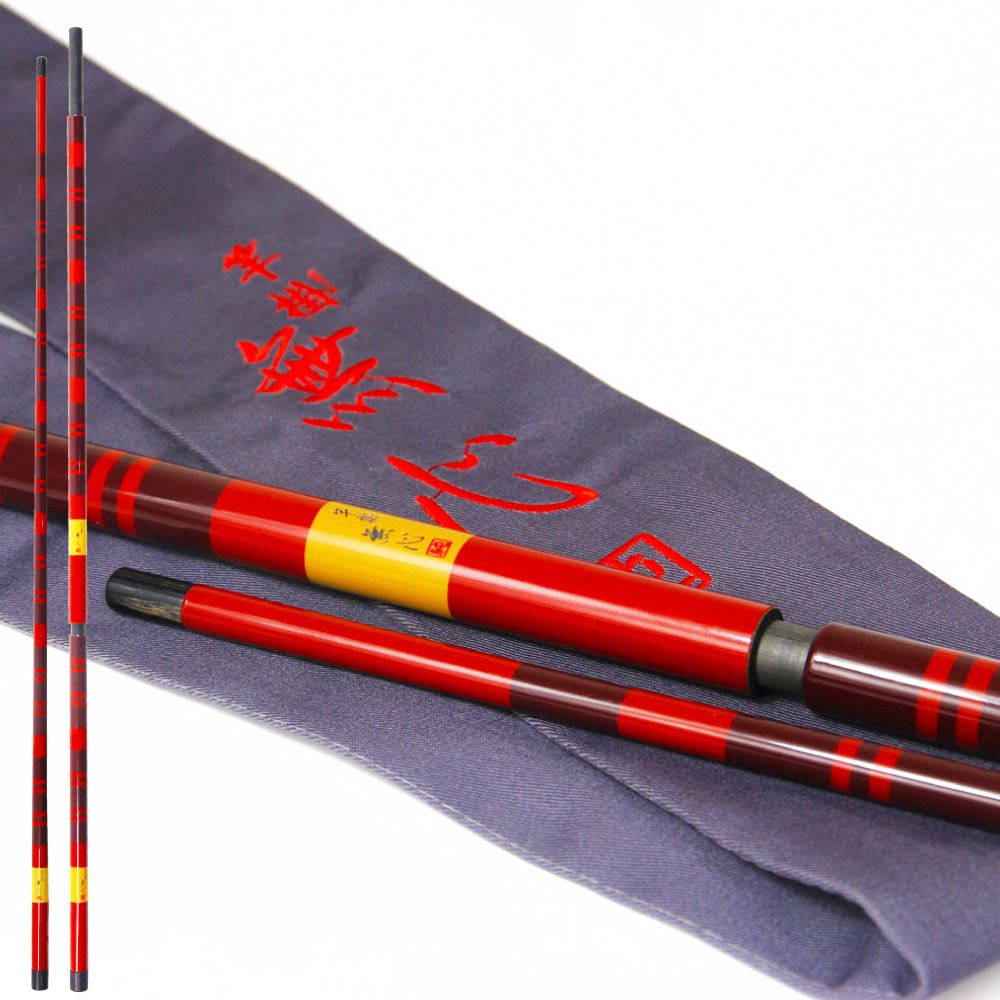 GOKUSPE 無心 燦 総塗り 竿掛け 二本物 小仕舞（goku-959977）