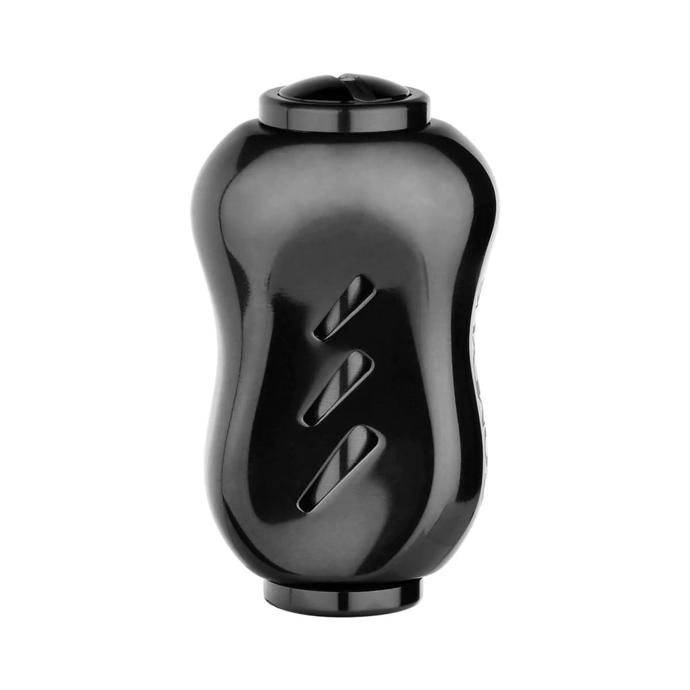 GOMEXUS ギャラクシー チタンノブ 22mm シマノA ダイワS ブラック(gome-t22bkbk)