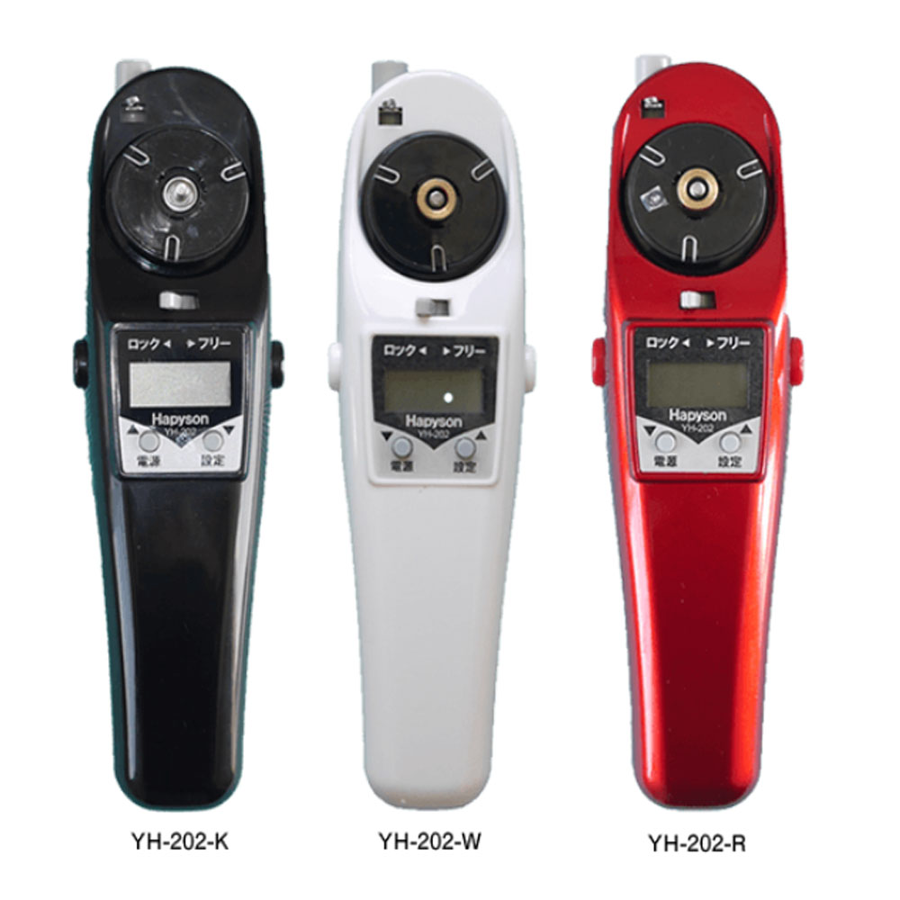 【HAPYSON/ハピソン】水深カウンター付ワカサギ電動リールYH-202-R (レッド)