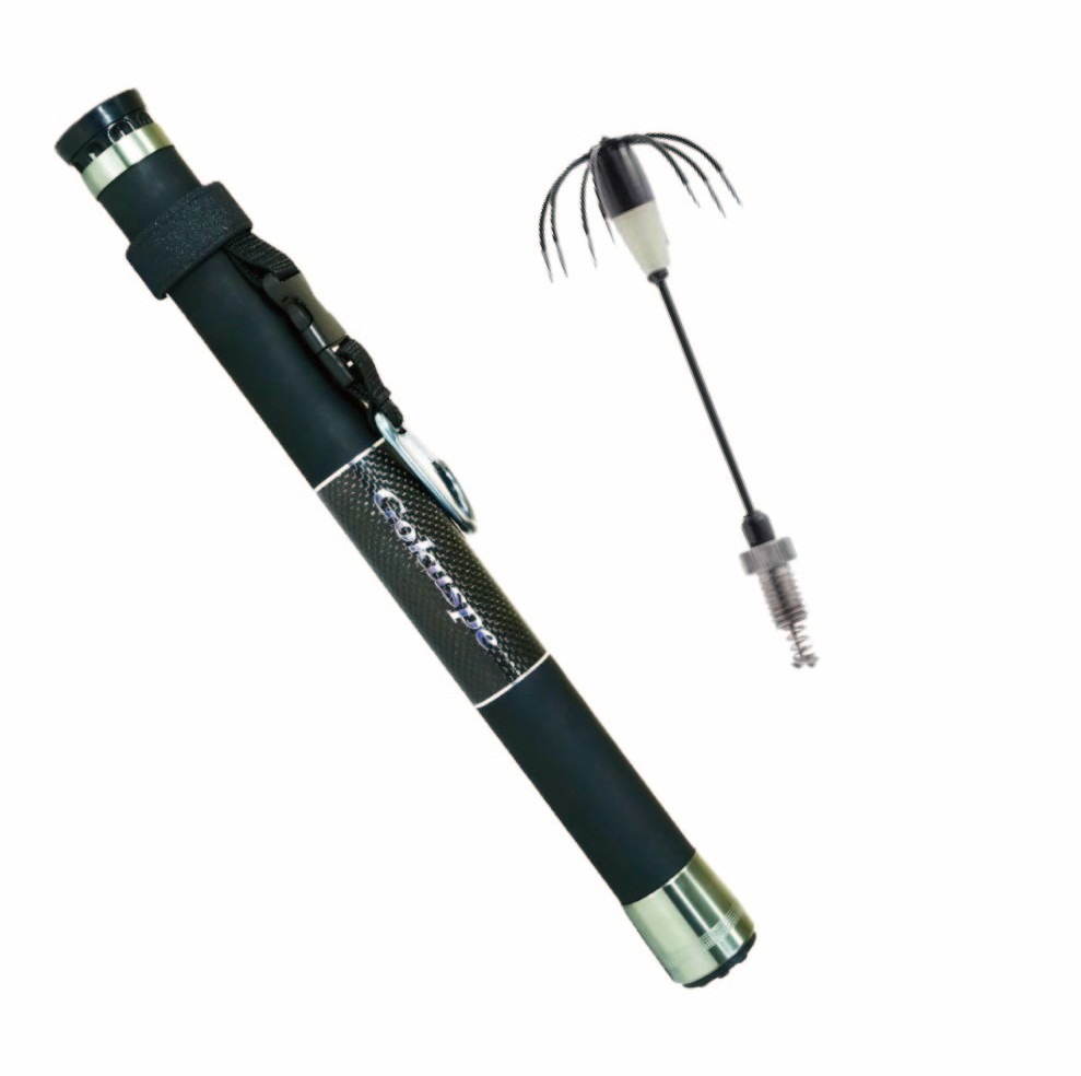 ゴクスペ Evo-TooL 超小継玉の柄 Landing Shaft 300 Mini & プロマリン イカギャフ バネ式 S セット(ikagaffset-001) | アオリイカ エギング 波止 防波堤 オカッパリ 取り込み用品