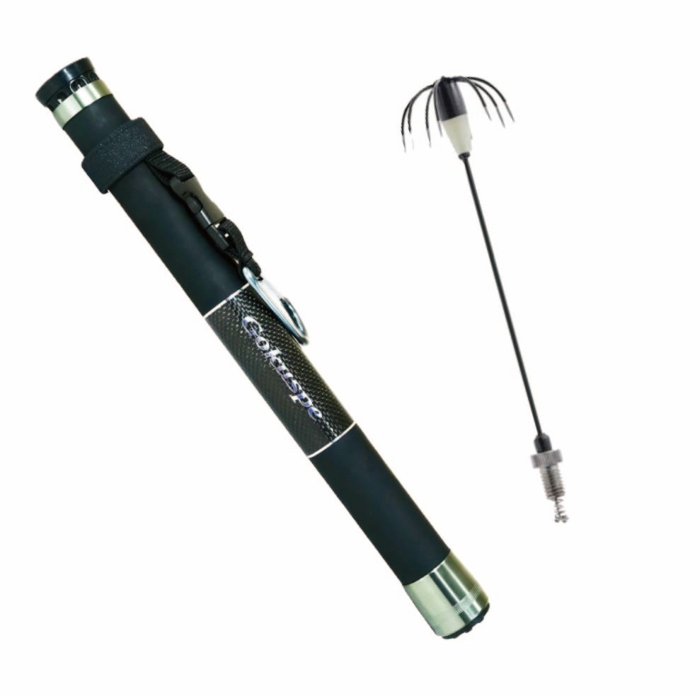 ゴクスペ Evo-TooL 超小継玉の柄 Landing Shaft 300 Mini & プロマリン イカギャフ バネ式 L セット(ikagaffset-002) | アオリイカ エギング 波止 防波堤 オカッパリ 取り込み用品