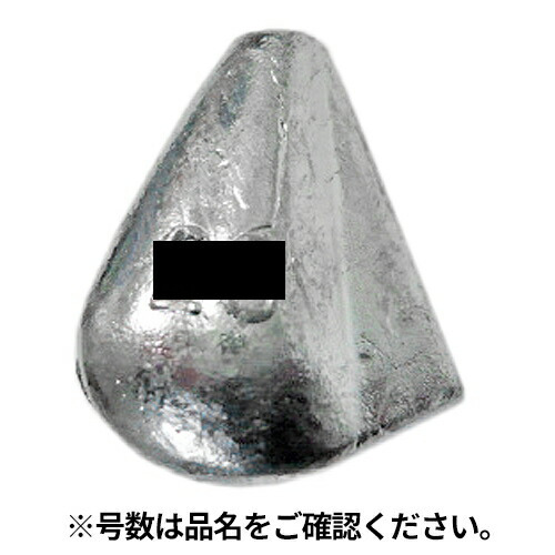 関門工業 スーパー梶付オモリ1Kg お徳用 25号(kan-126893) | 釣具 釣り 船釣り 鉛 鉄 遠里 胴付き仕掛 天秤