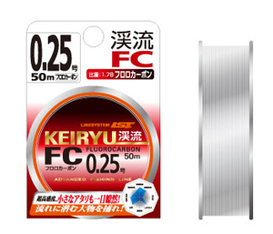 【Cpost】ライトゲームのリーダーに最適！！ラインシステム 渓流FC フロロカーボン50m (line-kfc)