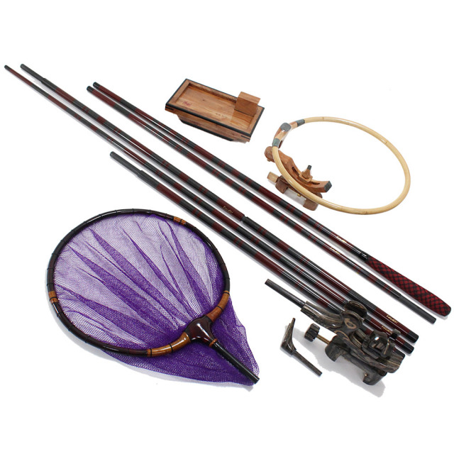 竿掛け＆玉の柄セット⑥