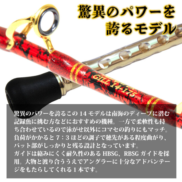 ポイント5倍中】アリゲーター技研 スタンディングギル 14-175 黒