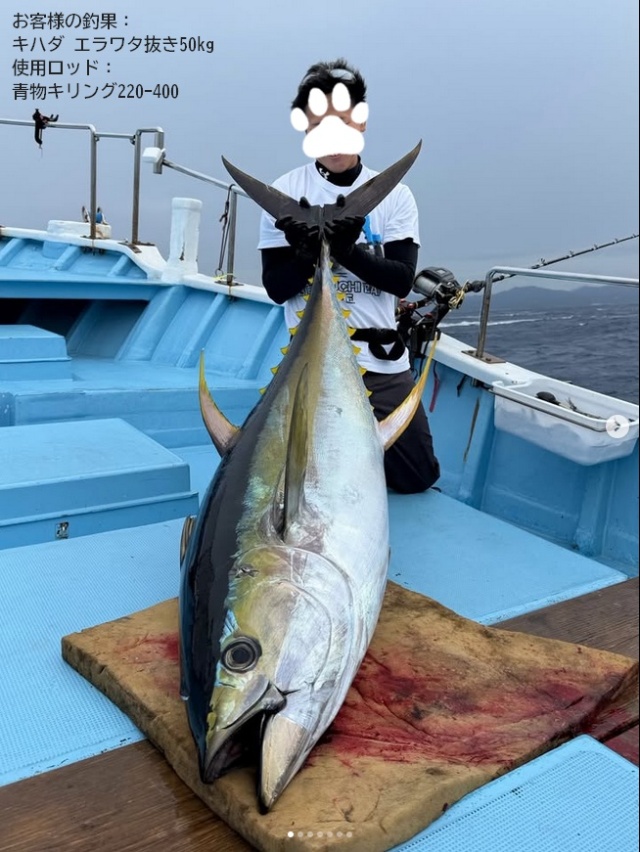 二代目 青物キリング220-400号／500号 BLACK (ori-aomono220