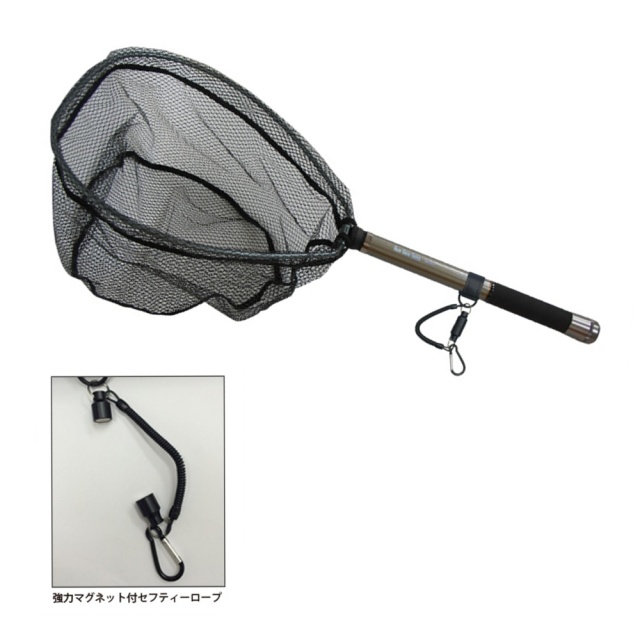 ベイシック 小継玉網セット RUN GUN PACK 240 ネットS(basic-163675) | シーバス ブラックバス ランガン アジング メバリング ランディングネット 玉網