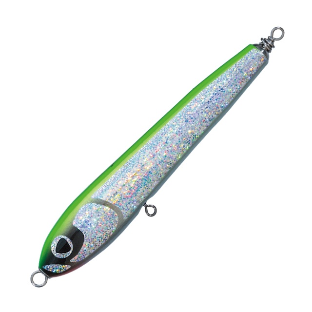 バレーヒル カミワザ デコペン2 160F #208 ライムグリーン(bh-476346)[M便 1/5] | デコペン2 GT ヒラマサ 青物 ダイビングペンシル