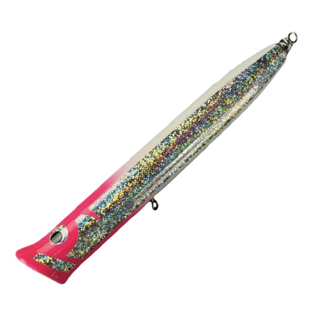 バレーヒル KAMIWAZA デコポップ スーパースリム190  209 ピンクヘッド(bh-476773)[M便 1/4] | オフショアプラグ ソルトルアー 青物ルアー 190mmプラグ ポッパー キャスティングプラグ
