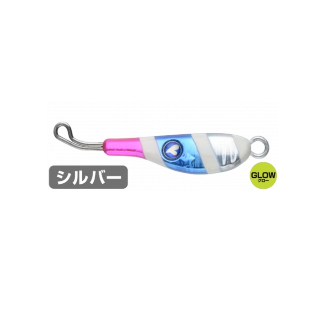 ブルーブルーTGストライク 45g #04 ブルピンゼブラ(blue-516182)[M便 1/20]|青物 サワラ シーバス ブレードジギング メタルジグ タングステン 45g