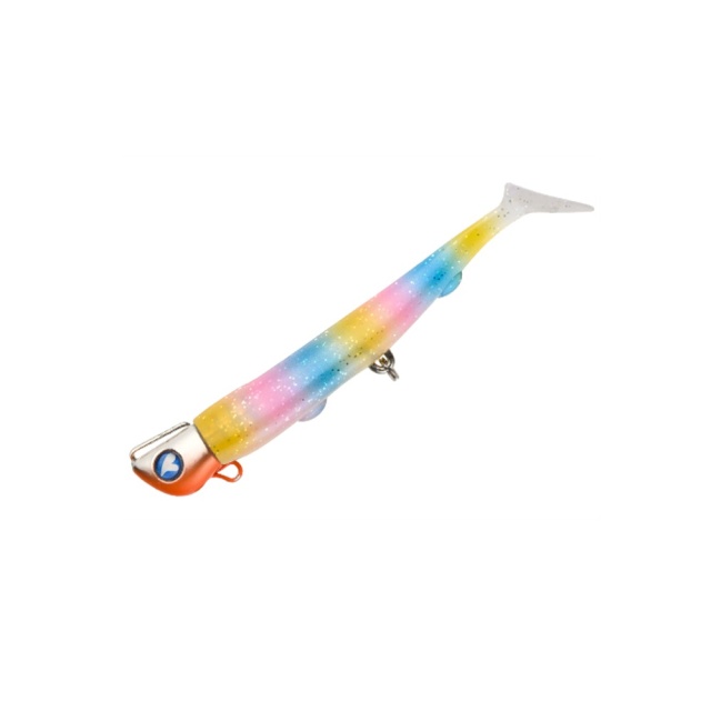 ブルーブルー ジョルティ15 セット #05 クリアキャンディ／オレンジベリー(blue-519991)|シーバス ヒラメ マゴチ サーフ ワーム シャッドテール 港湾
