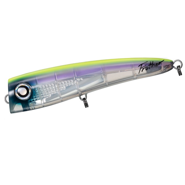 ダイワ オフショアプラグ ソルティガ フロッサー 170F-LI LIクリアトップイエロー(da-546907) | オフショアプラグ ソルトルアー 青物ルアー 170mmプラグ キャスティングプラグ GTルアー ポッパー