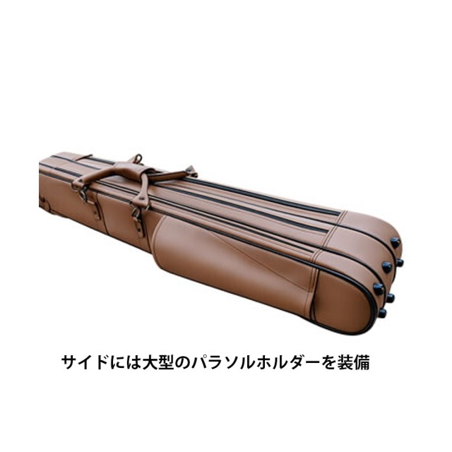 BIG TRUST ヘラバッグ 3層ロッドケースセット EX ブラウン(daishin