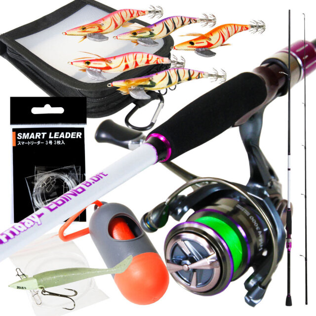 Friday 釣り場に直行 エギング ＆ ワインド 入門6点セット フライデー