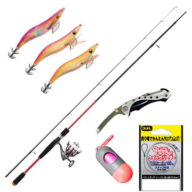 値下げ可　エギングセット サンライン（SUNLINE） エギングセット ロッド 8.0F 8.3F 8.6F