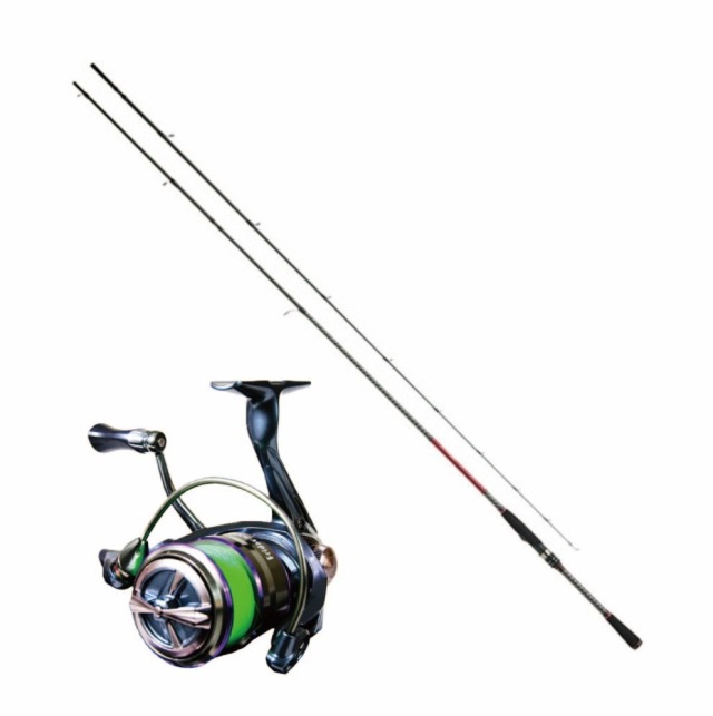 エギングセット アーティライザーEG 76 ＆ フライデー3 XE3000 0.8号300m付 (egingset-120)｜おり釣具 エギングロッド エギング ロッド セット エギ ショア スピニングリール ライン付 アオリイカ イカ コウイカ