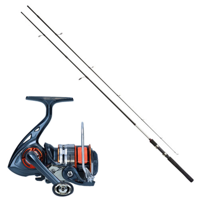 PROMARINE エギングロッド グランダーエギ 83 & スポーツライン 23RA V-MAX 2508 DX-PE(0.8号-120ｍ)セット (egingset015)｜釣具 釣竿 釣り竿 エギング ロッド エギ  糸付