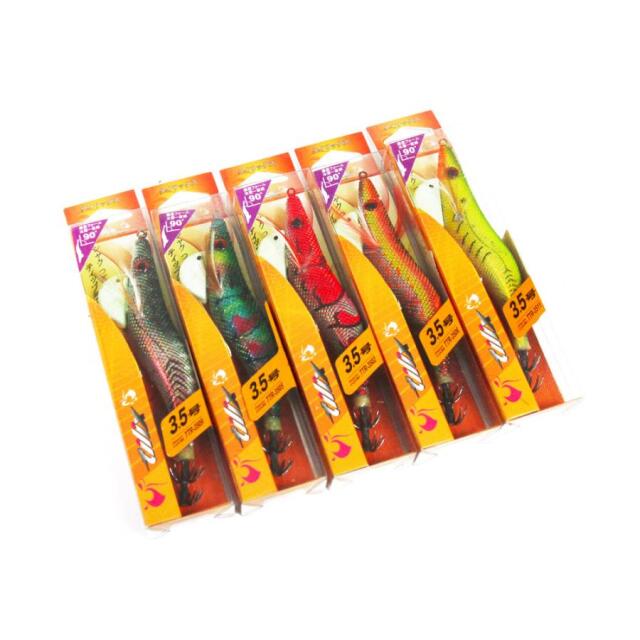 ティップラン専用エギ５色セット(egiset-001)[M便 1/2]｜エギング ボートエギング ティップラン アオリイカ