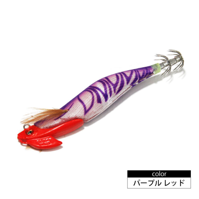 ポイント5倍中】ティップラン専用エギ 3.5号 30g 5色セット