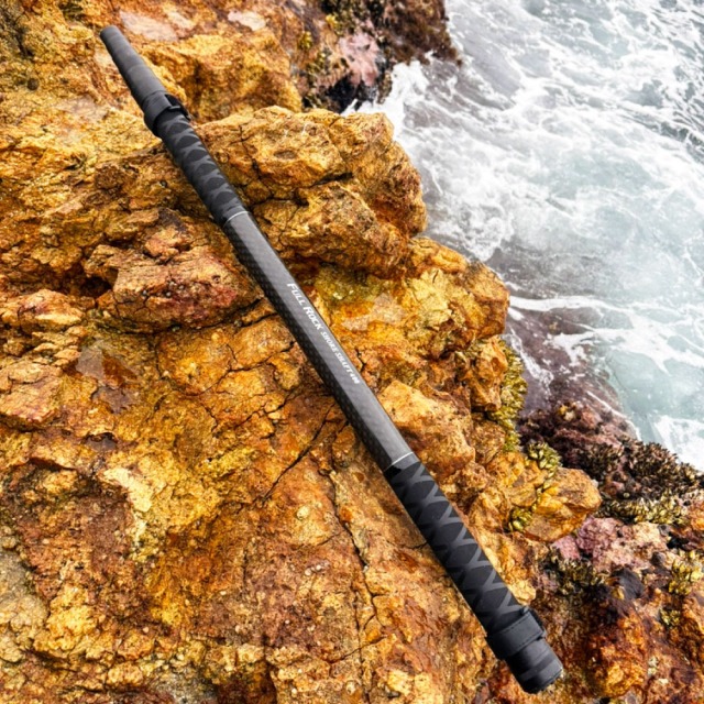 大型魚対応 フライングギャフ フルロックシャフト4m 3点セット