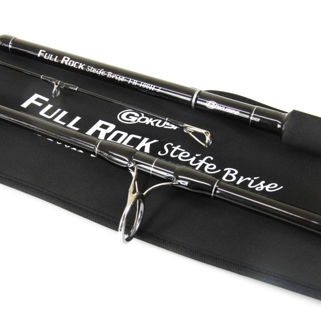 ゴクスぺ 3ピース ロックショアロッド Full Rock Steife Brise FR-100H