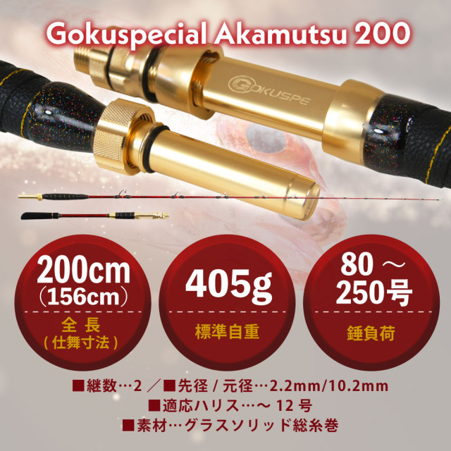 電動アカムツセット ゴクスペシャル アカムツ 200＆ダイワ 25 レオ