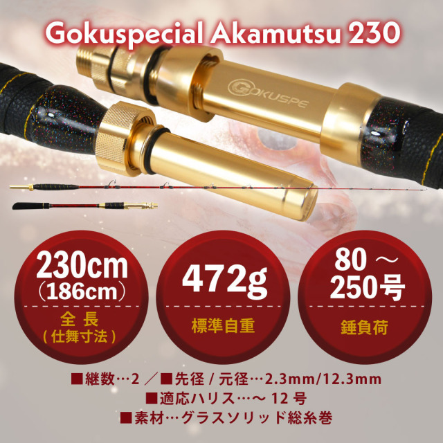 電動アカムツセット ゴクスペシャル アカムツ 230＆ダイワ 25 レオ
