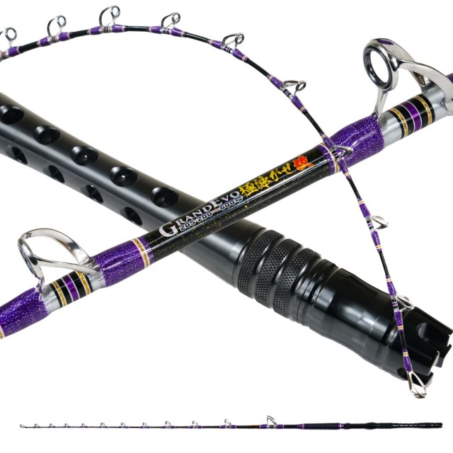 ゴクスペ Grandevo 極泳がせ改 205(200～600号)(goku-961963)｜泳がせ ノマセ 大物 怪魚 カンパチ ヒラマサ キハダ マグロ クロマグロ 黒マグロ 船 オフショア Gokuspe クエ イシナギ カンナギ ウインチ 釣り リアルワンピース