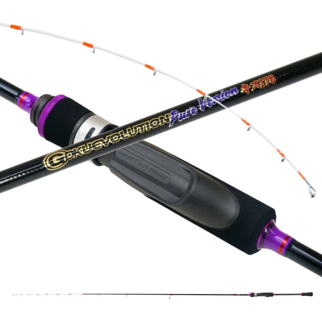 ゴクスペ ゴクエボリューション ピュアバージョン キス 170SP(goku-962014)｜船 キス 鱚 五目 小物 ライトゲーム ロッド ボート  釣り 竿 船キス  スピニングロッド