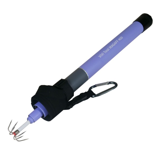 ピュアテック ViVi Tool イカギャフ 400(goku-962625)｜イカ ギャフ ランディング エギング アオリイカ コウイカ スミイカ 防波堤 デカイカ エギ 春イカ vivi フィッシングツール 釣具 釣り具 つり具 つり 釣り 海