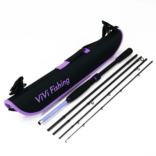 ピュアテック ViVi mobile エギング 8045M(goku-962687)｜エギング ロッド ルアー エギ イカ アオリ モバイルロッド コンパクトロッド パックロッド 竿 釣り竿 入門ロッド vivi