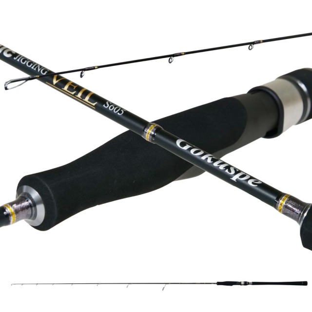 ゴクスペ ゴクダイナミック JIGGING VEIL S605(goku-962854)|青物 ジギング ロッド ルアー スピニングロッド ゴクスぺ ルアーロッド オフショアジギング フィッシング 釣具 釣り具 船 つり 釣り 海
