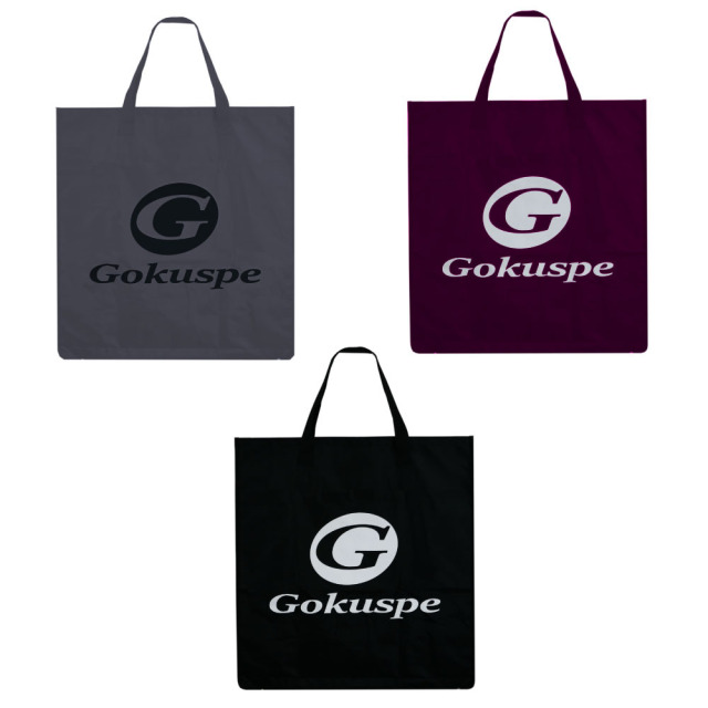 ゴクスペ 防水マルチメガバッグ グレー/パープル/ブラック(goku-bag)｜釣具 ウェーダー ランディング タモ ケース タモ入れ ランディングネット 収納 バッグ 防水バッグ ネットバック