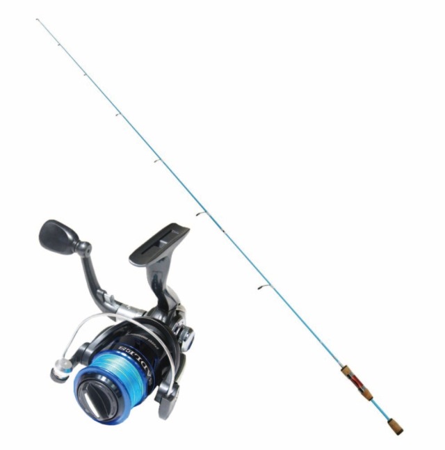 ViVi stick TROUT ベビーブルー トラウトセット ViVi stick TROUT 602UL ベビーブルー＆プロマリン SDL2000SPE サドレス 0.8号100m糸付き (goku-vtset-001)｜釣り 管理釣り場 管釣り マス釣り トラウト セット ロッド リール エリアトラウト 入門