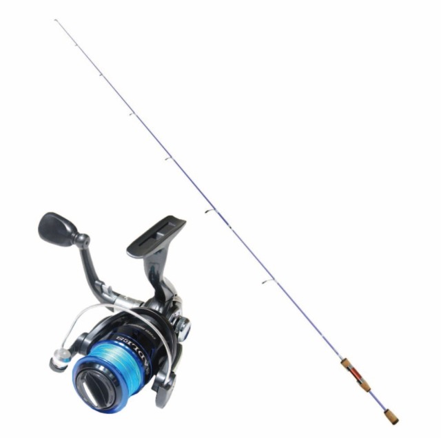 ViVi stick TROUT ベビー ラベンダー トラウトセット ViVi stick TROUT 602UL ラベンダー＆プロマリン SDL2000SPE サドレス 0.8号100m糸付き (goku-vtset-002)｜釣り 管理釣り場 管釣り マス釣り トラウト セット ロッド リール エリアトラウト 入門