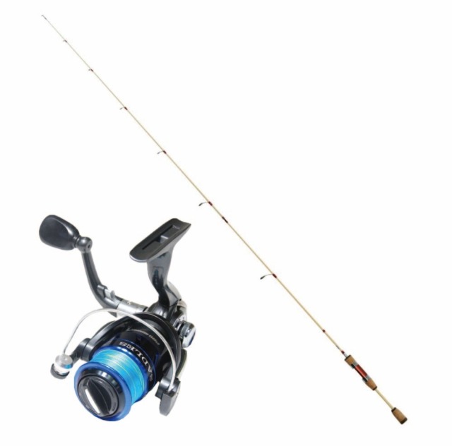 ViVi stick TROUT ベビー クリームイエロー トラウトセット ViVi stick TROUT 602UL クリームイエロー＆プロマリン SDL2000SPE サドレス 0.8号100m糸付き (goku-vtset-003)｜釣り 管理釣り場 管釣り マス釣り トラウト セット ロッド リール エリアトラウト 入門