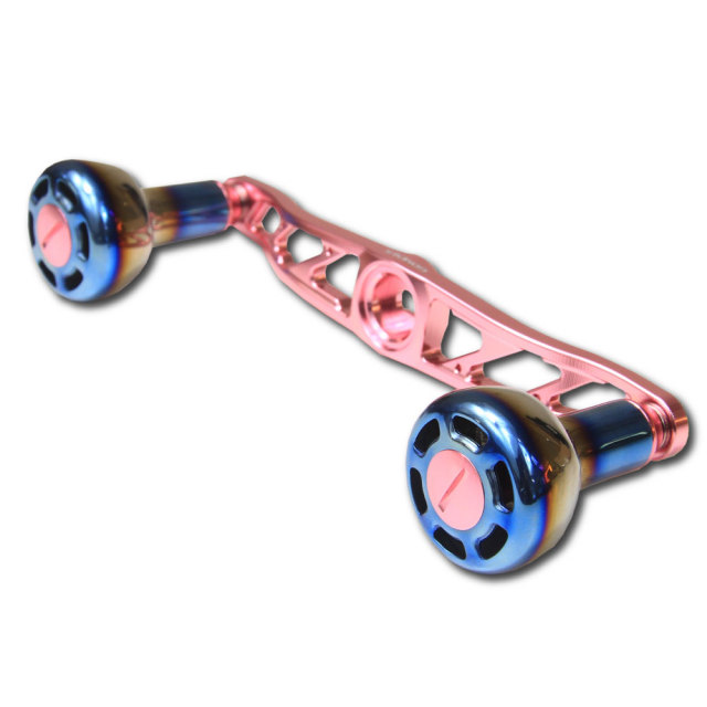 ゴメクサス ベイトリール ダブルハンドル 100mm シマノ用 チタン 